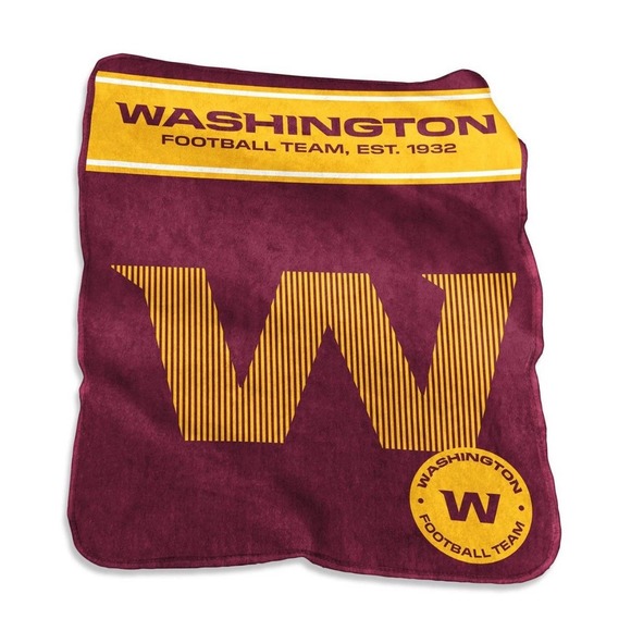 Other - Raschel Throw 60''x80'' Washington Football Team Raschel Throw Blanket NEW